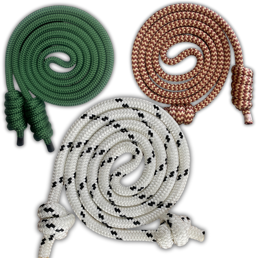 3 Flow Ropes Pack : 800 grams 18 mm + 550 grams 14 mm + 440 grams 12 mm