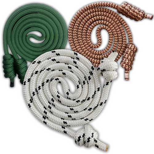 3 Flow Ropes Pack : 800 grams 18 mm + 550 grams 14 mm + 440 grams 12 mm