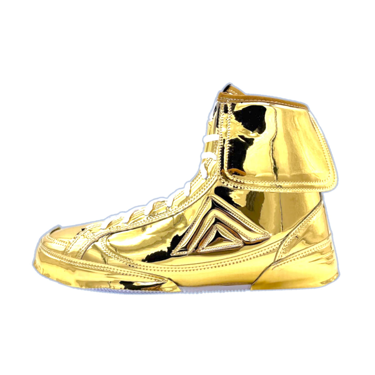 PRE ORDER Adams X Mansour FLITE Pro - ALL GOLD Boxing Boots