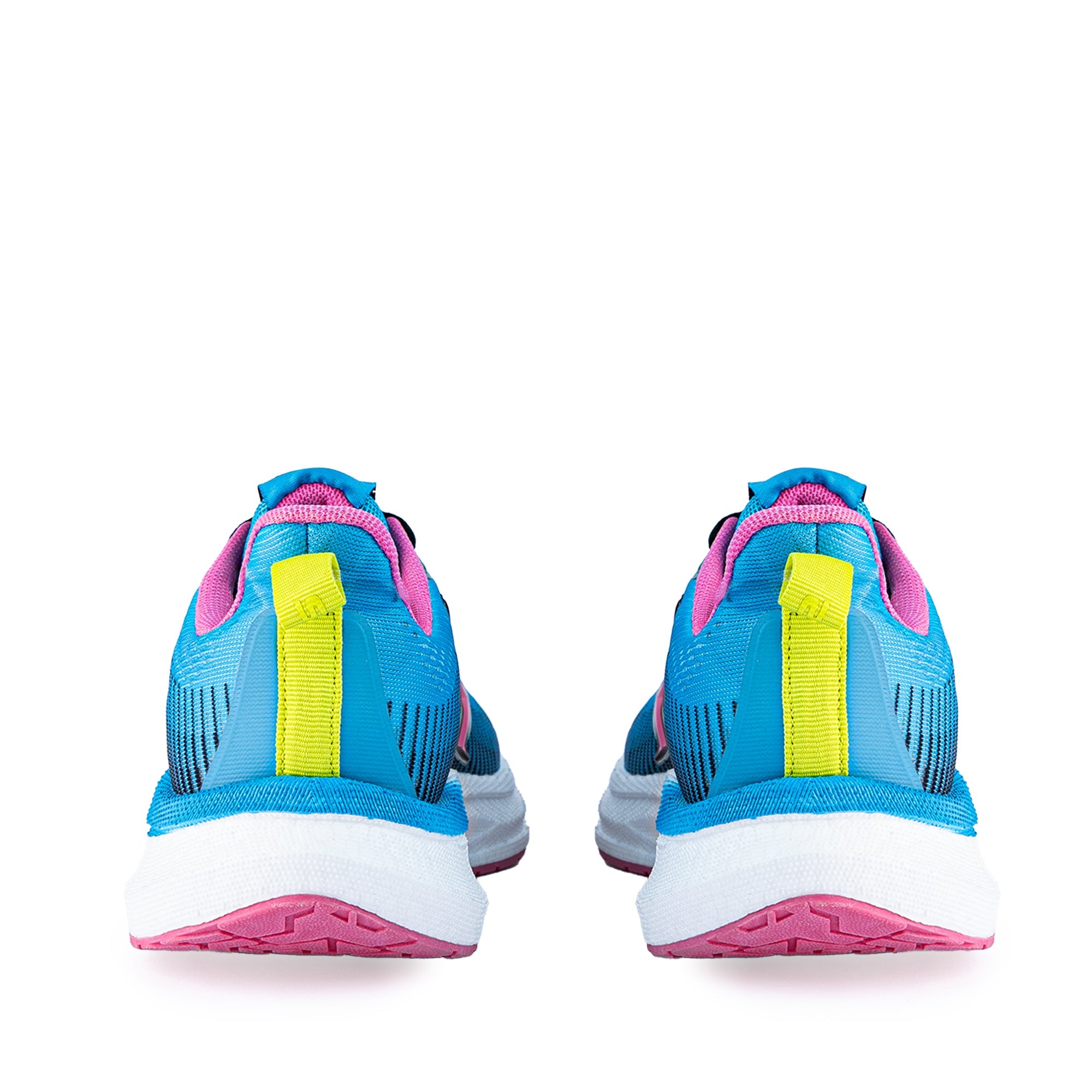 Zephyr Girl's Performance Runners Lace Up - Blue/Pink