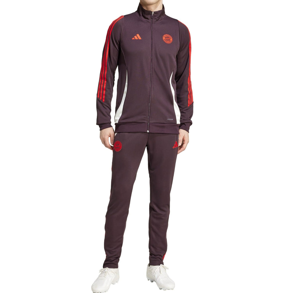 Bayern Munich training bench Soccer tracksuit 2024/25 - Adidas-4