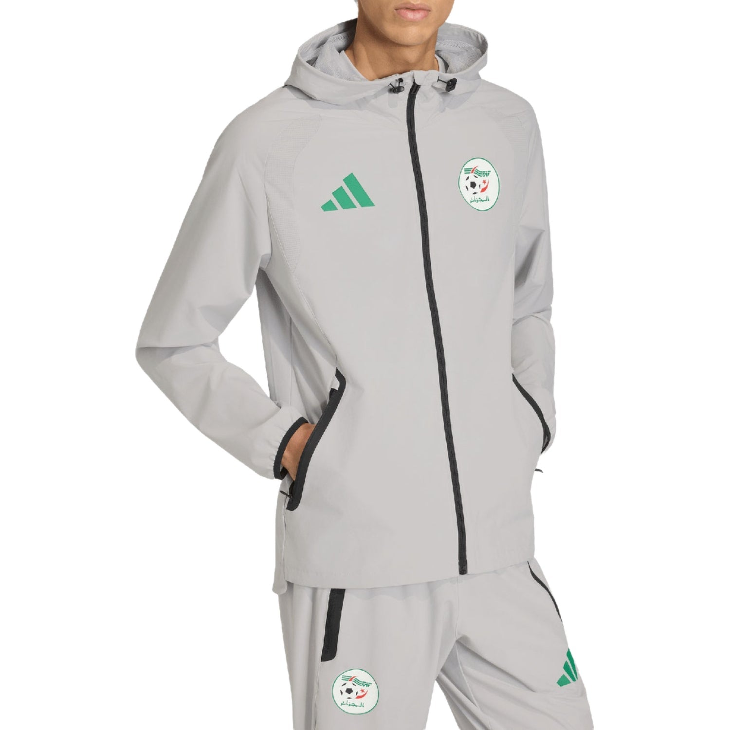 Algeria Casual Travel hooded presentation tracksuit 2026/27 - Adidas