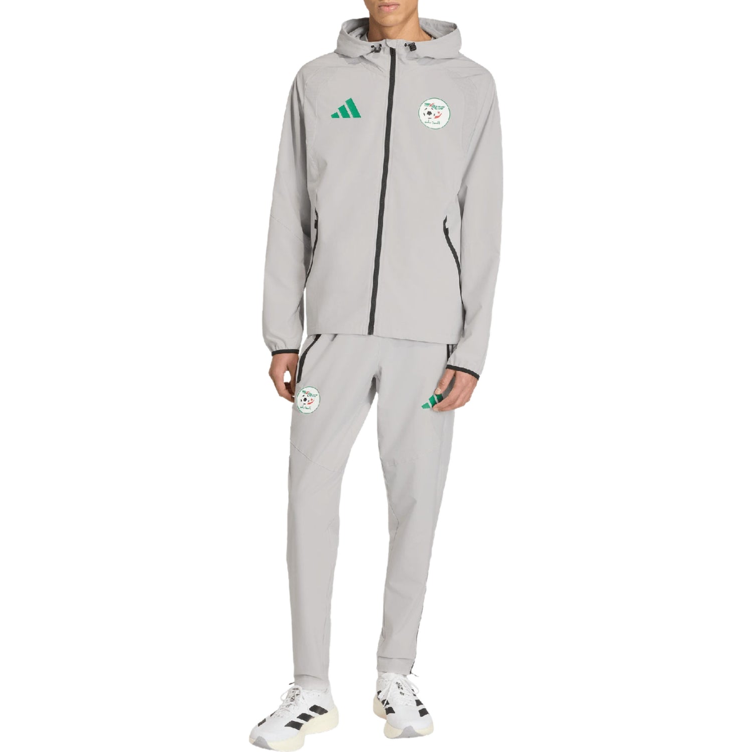 Algeria Casual Travel hooded presentation tracksuit 2026/27 - Adidas