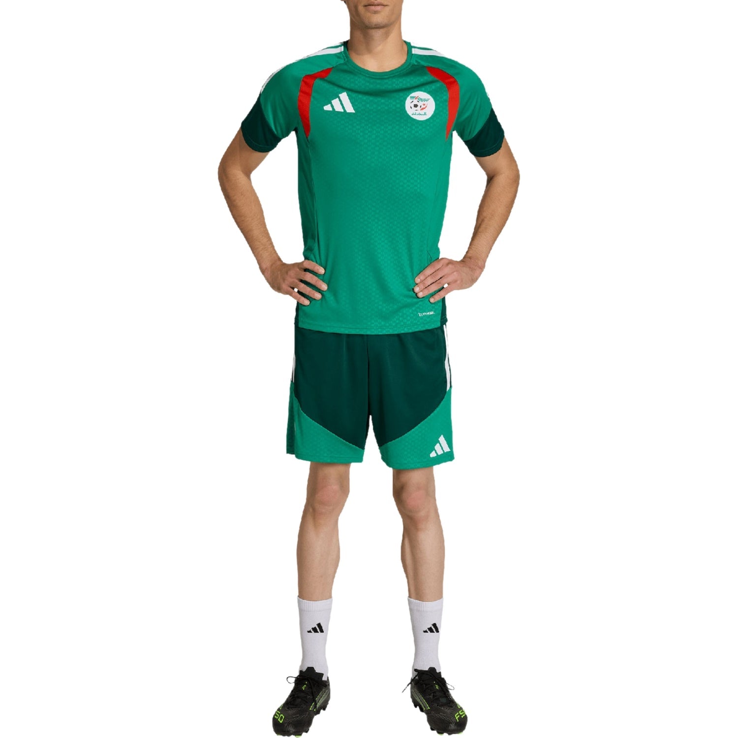 Algeria s/s players training soccer set 2026/27 - Adidas