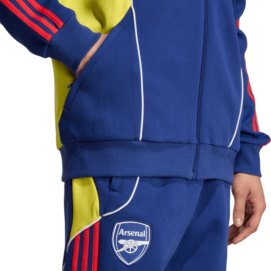 Arsenal blue casual vintage presentation tracksuit 2025/26 - Adidas