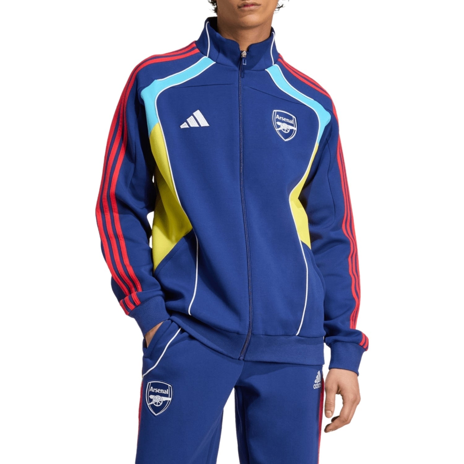 Arsenal blue casual vintage presentation tracksuit 2025/26 - Adidas