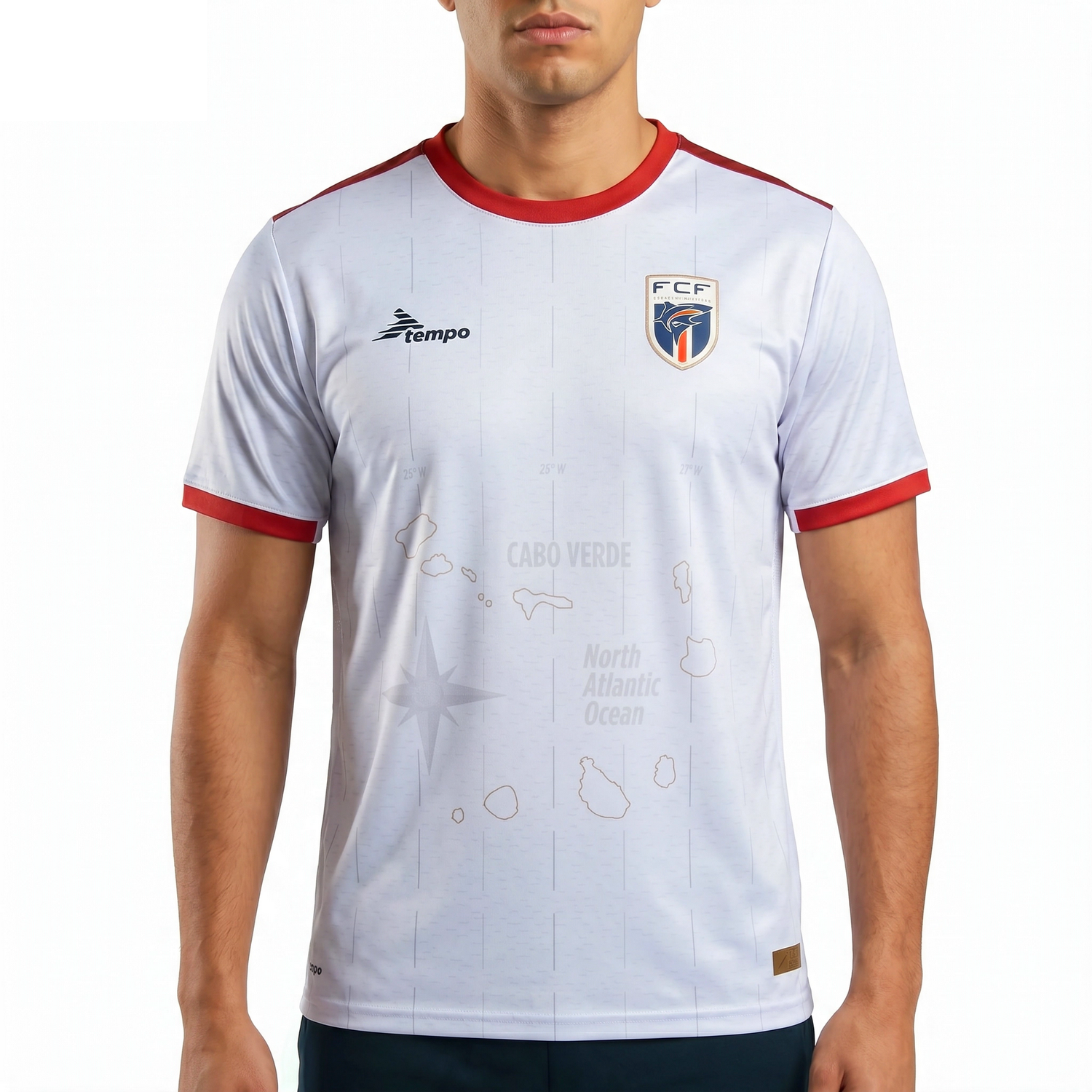 Cape Verde national team Away Soccer jersey 2025 - Tempo
