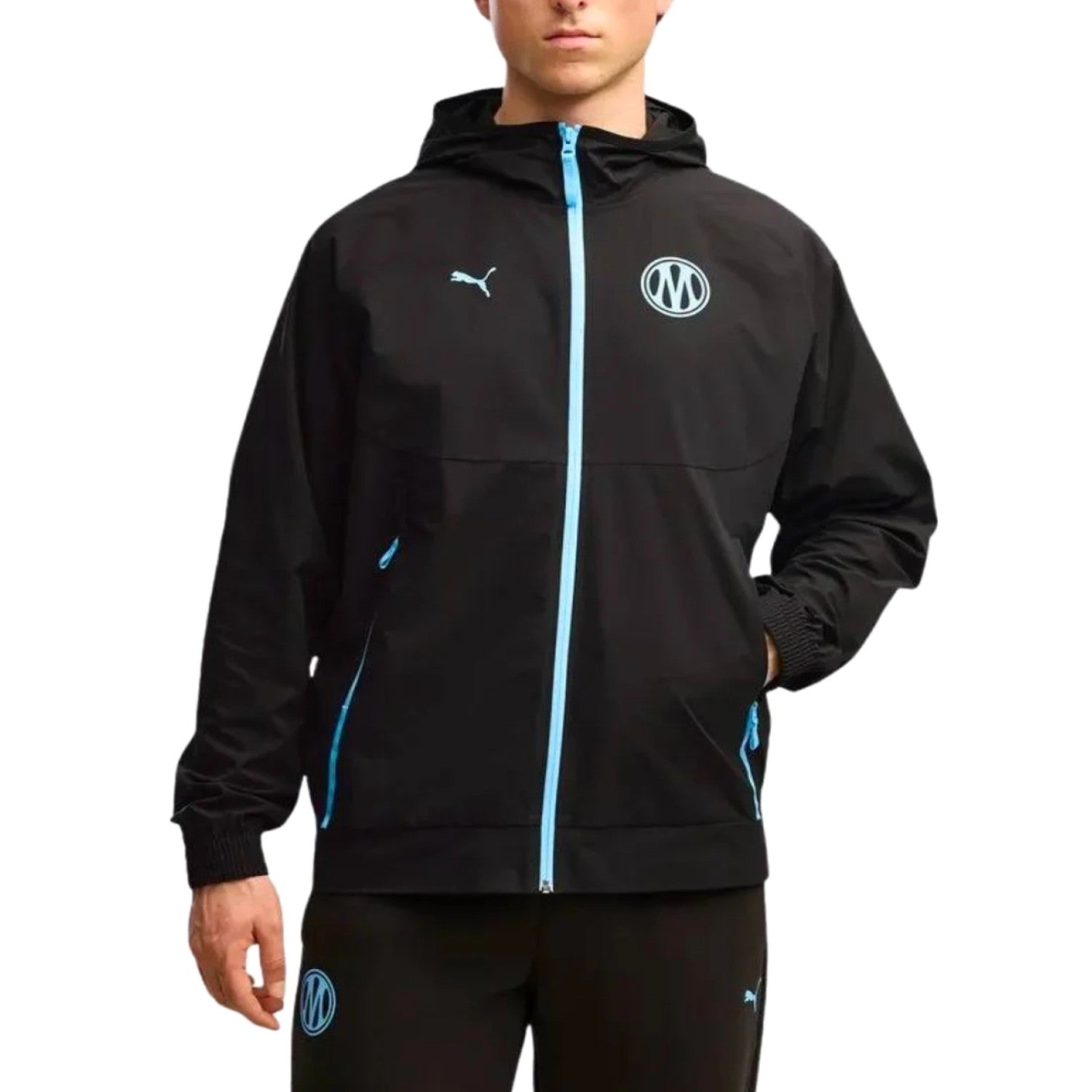 Olympique Marseille woven presentation soccer tracksuit 2026/27 - Puma