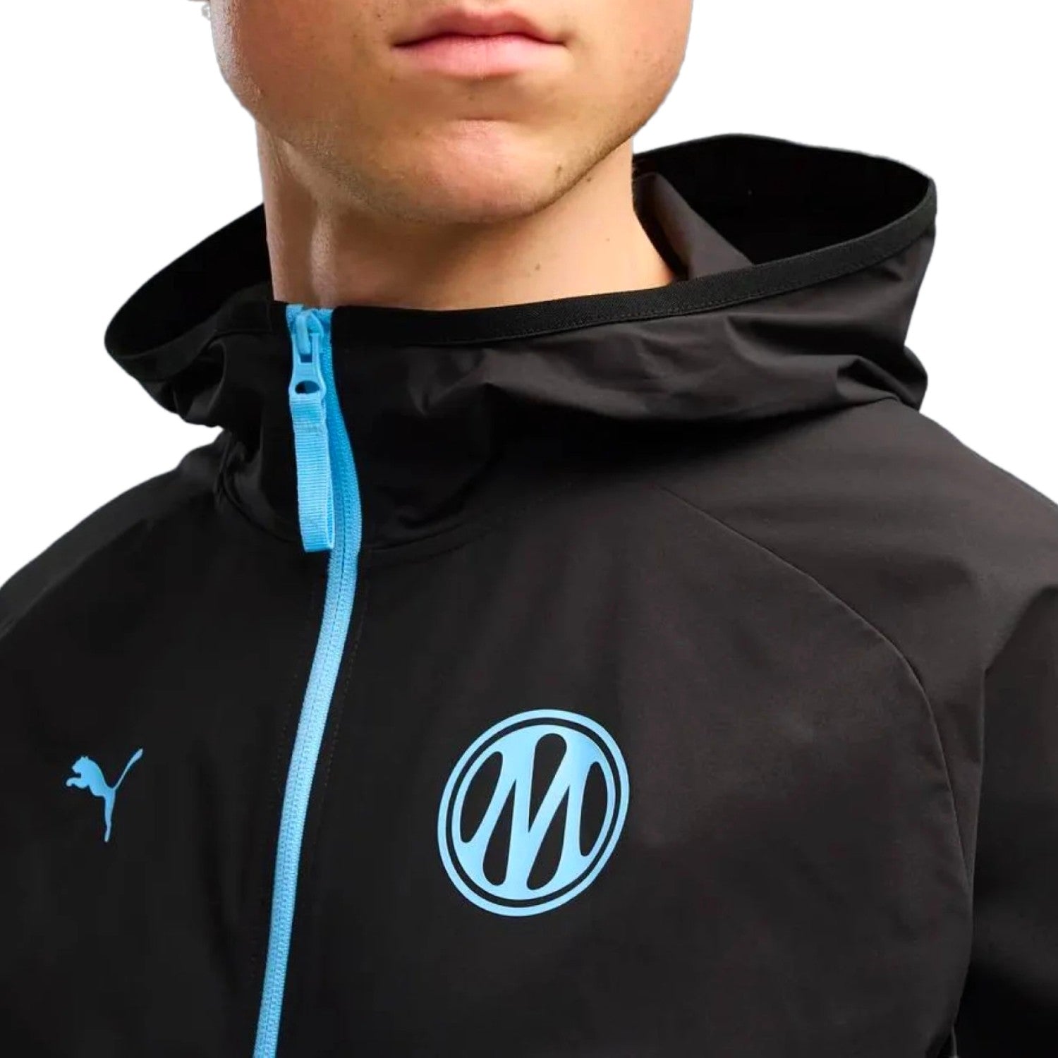 Olympique Marseille woven presentation soccer tracksuit 2026/27 - Puma
