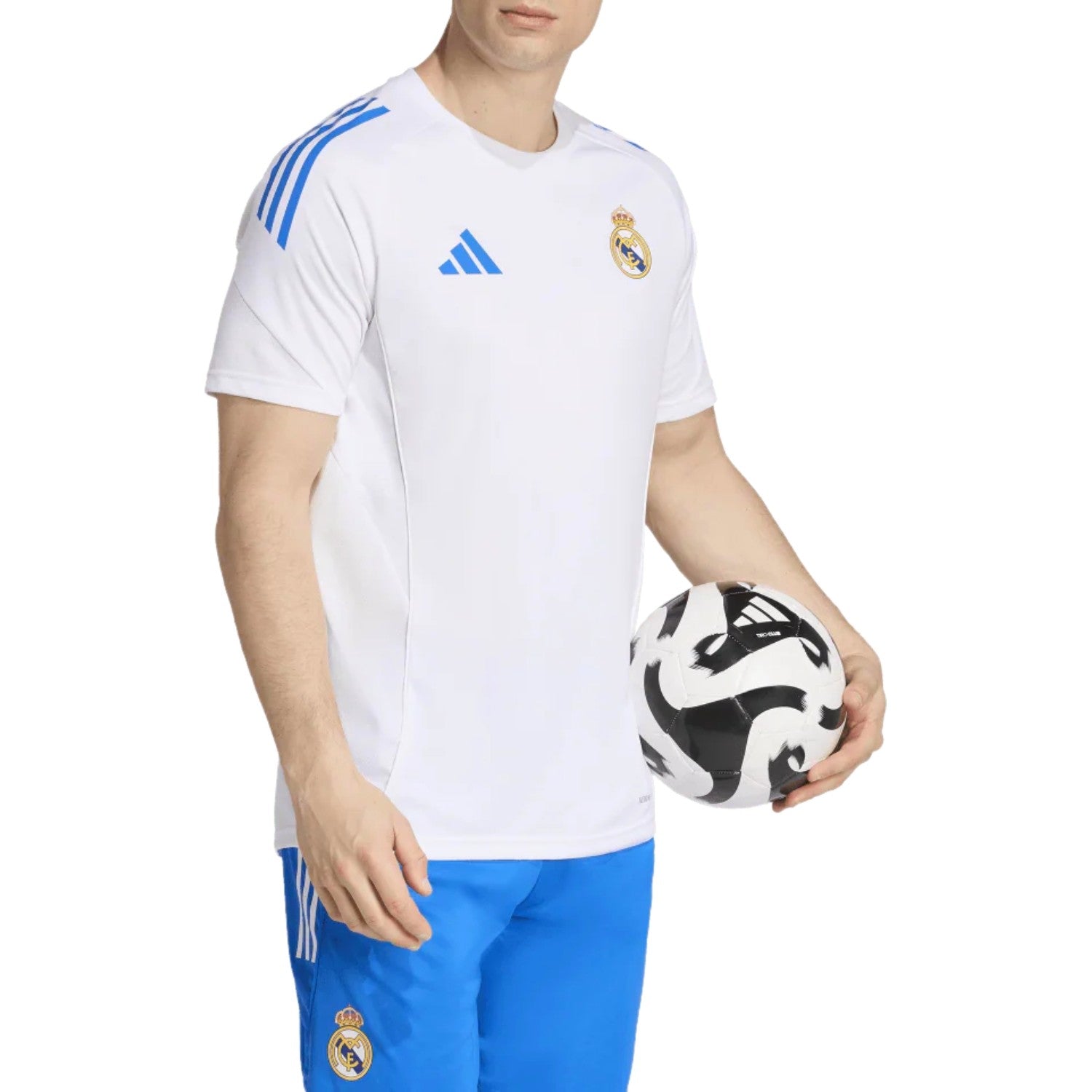 Real Madrid UCL training short-sleeves Soccer set 2025/26 - Adidas