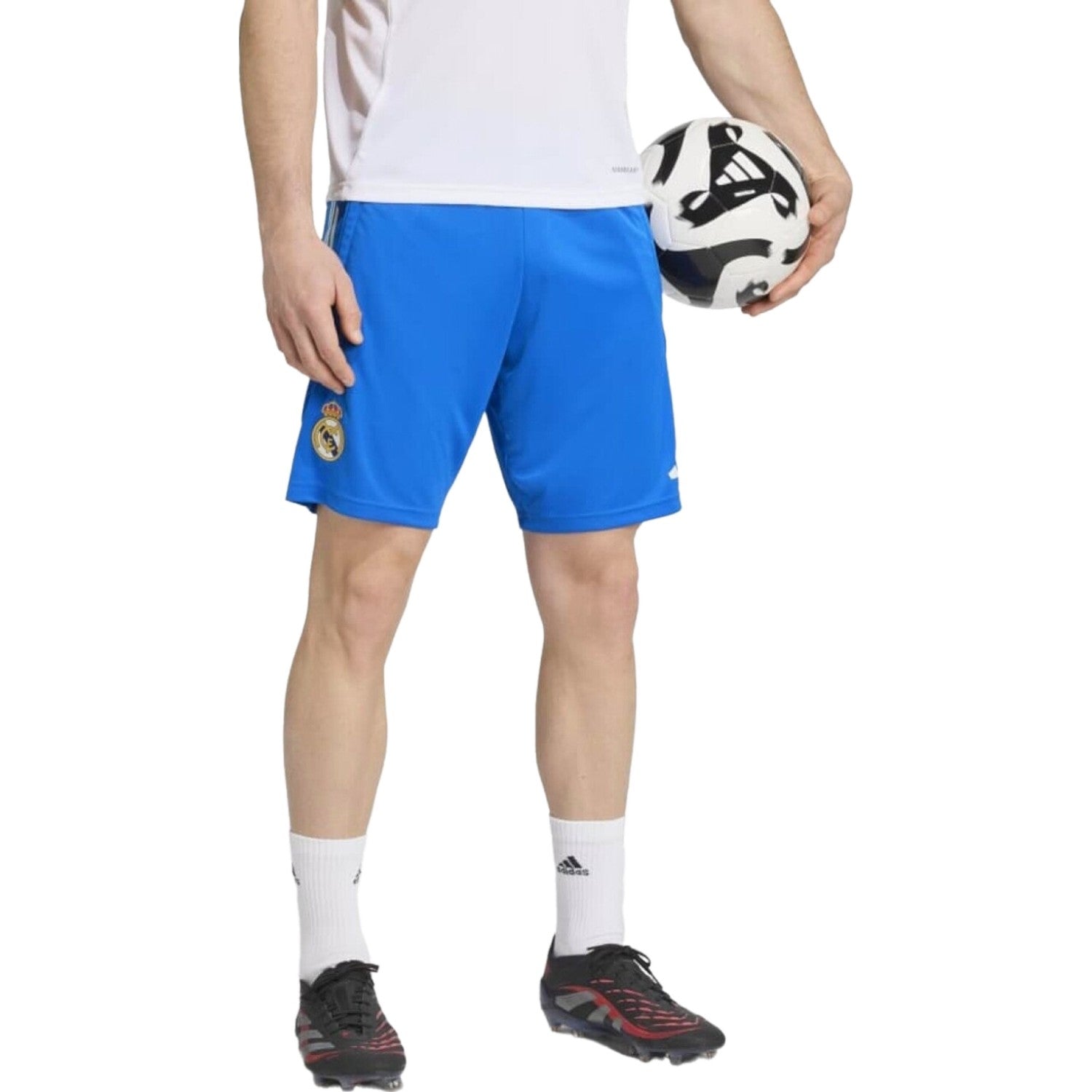 Real Madrid UCL training short-sleeves Soccer set 2025/26 - Adidas