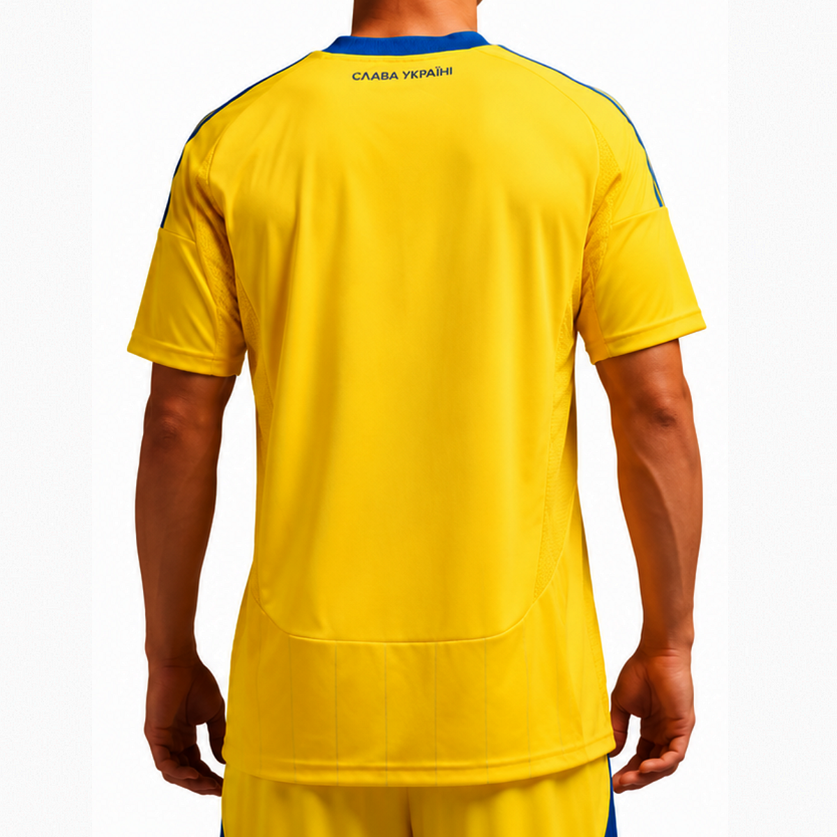 Ukraine national team Home soccer jersey 2025 - Adidas